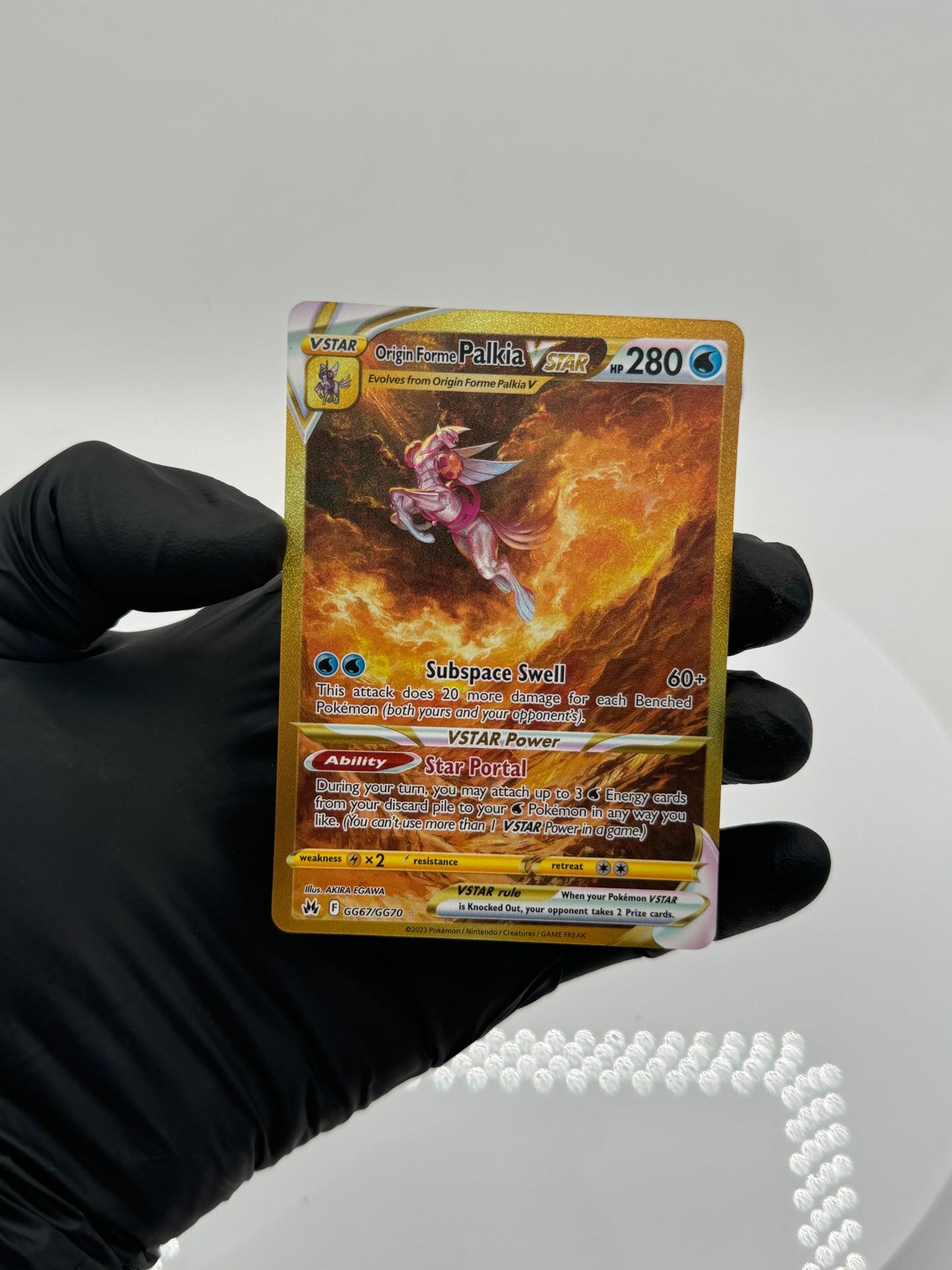 Crown Zenith - Origin Forme Palkia VStar (Secret rare)