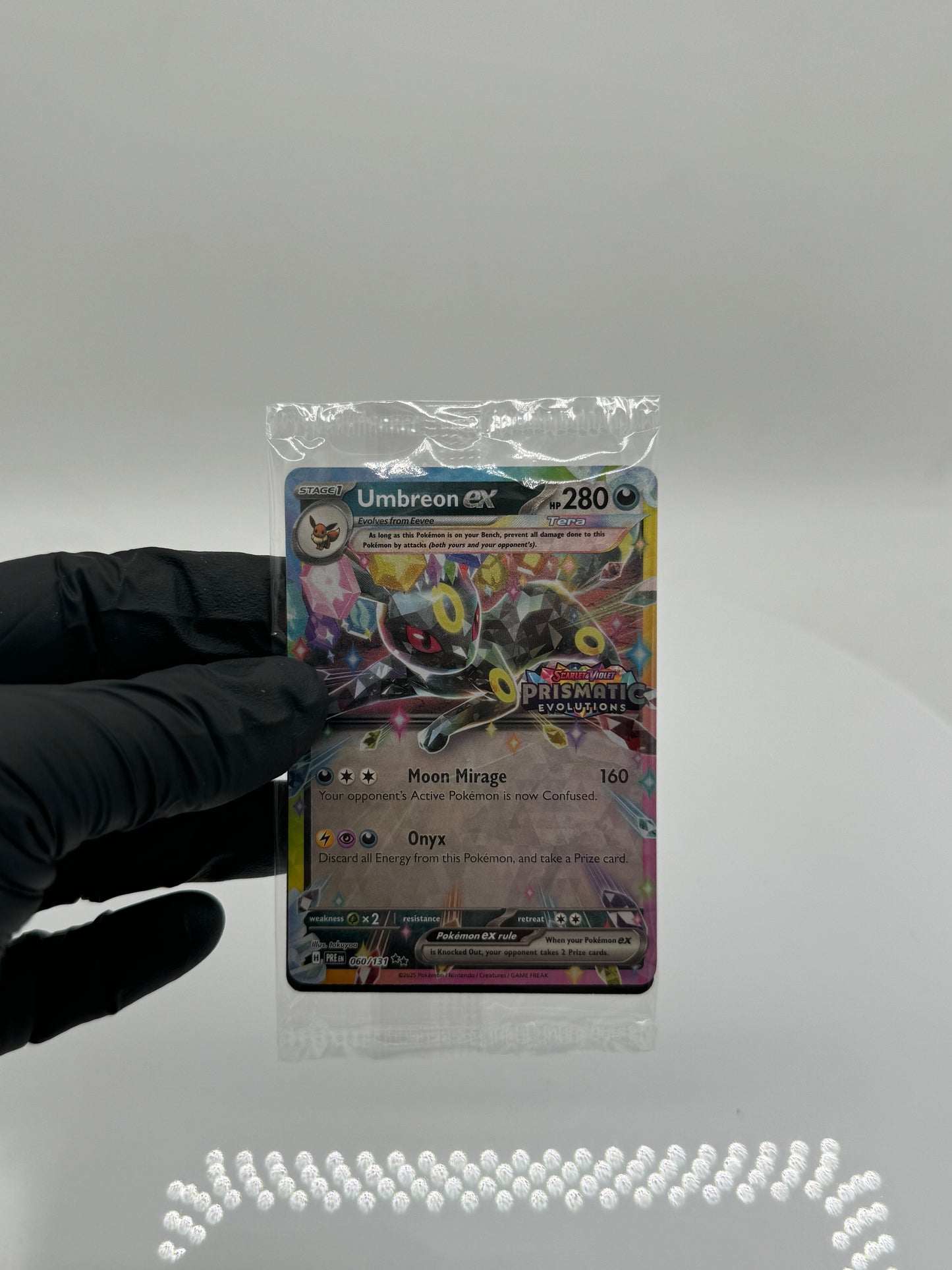 Prismatic Evolutions - Sealed Umbreon EX Stamped Promo