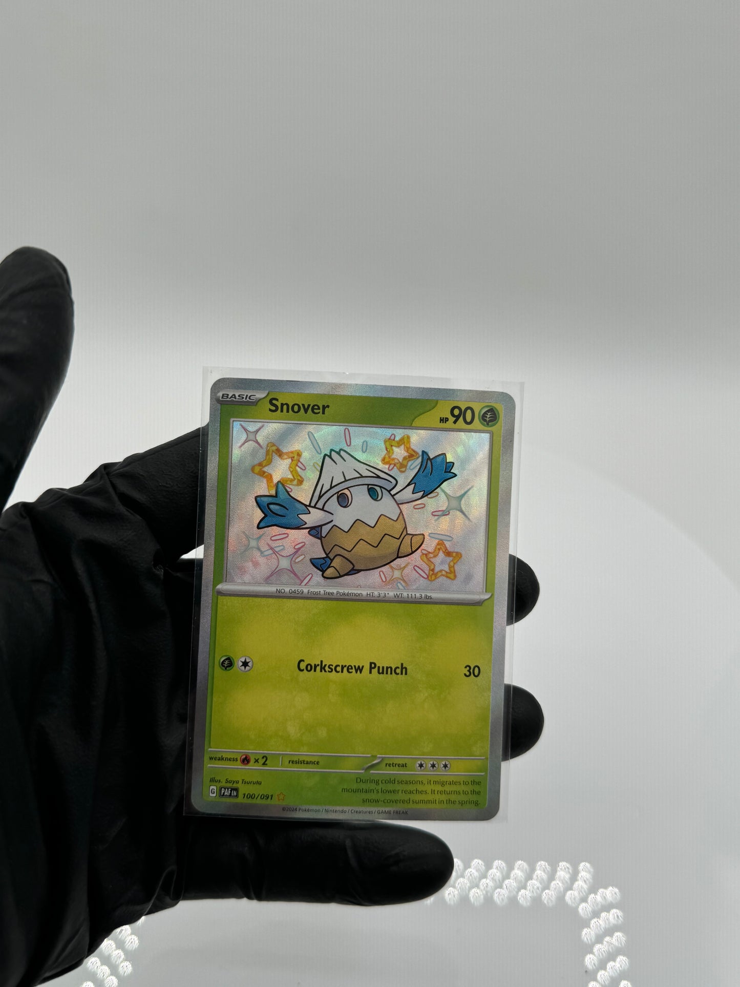 Pokémon Paldean Fates - Shiny Snover