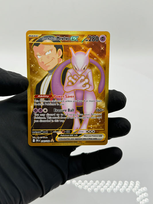 Destined Rivals - Gold Team Rockets Mewtwo EX