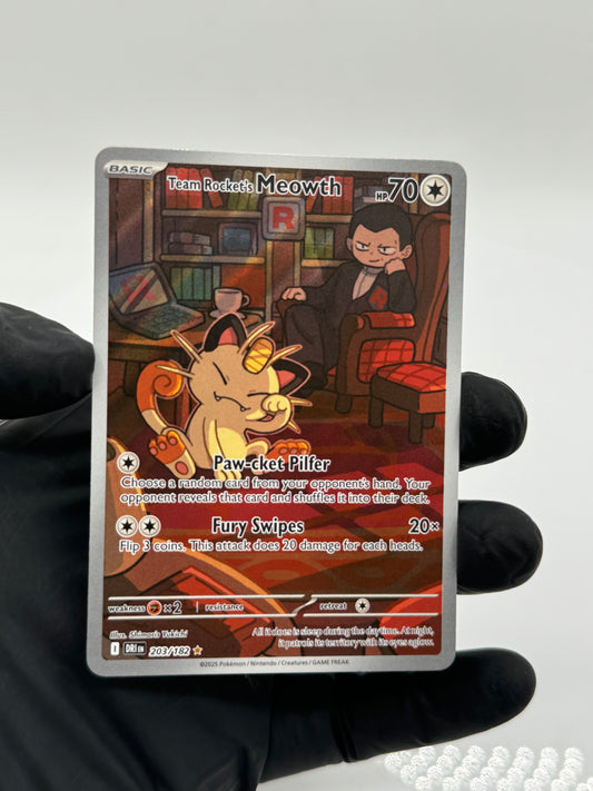 Destined Rivals - Team Rockets Meowth 203/182