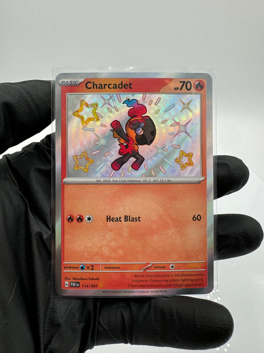 Pokémon Paldean Fates - Shiny Charcadet
