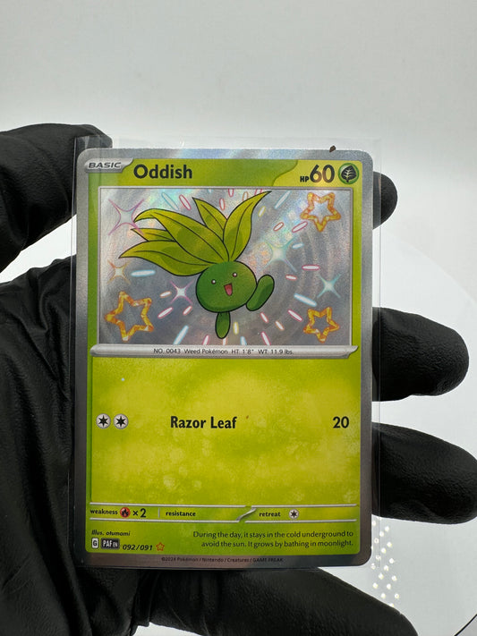 Pokémon Paldean Fates - Shiny Oddish