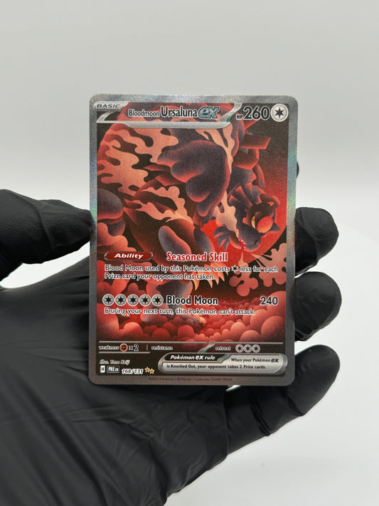 Prismatic Evolutions - Bloodmoon Ursaluna EX SiR 168/131